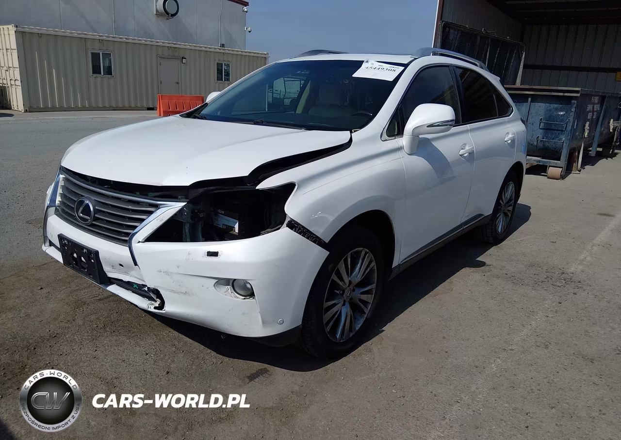 2013 Lexus Rx 350 VIN:2T2ZK1BA9DC101851 - 2