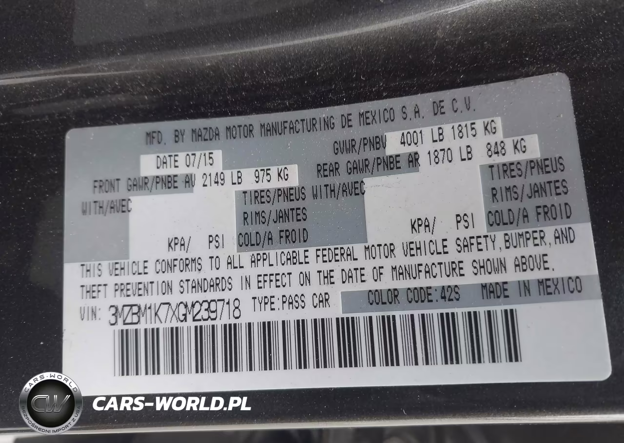 2016 Mazda Mazda3 I Sport VIN:3MZBM1K7XGM239718 - 9