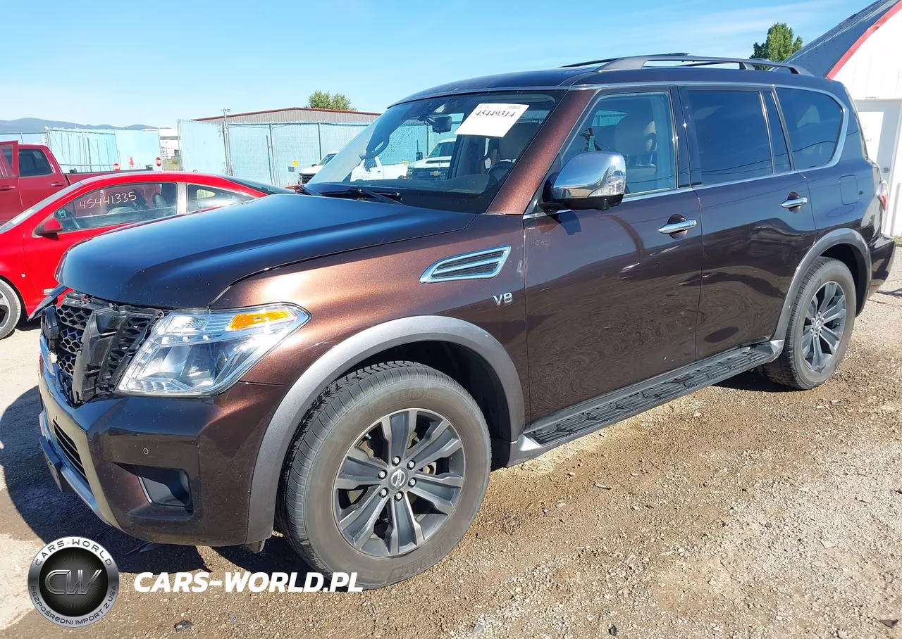 2018 Nissan Armada Platinum VIN:JN8AY2NE1J9732555 - 2