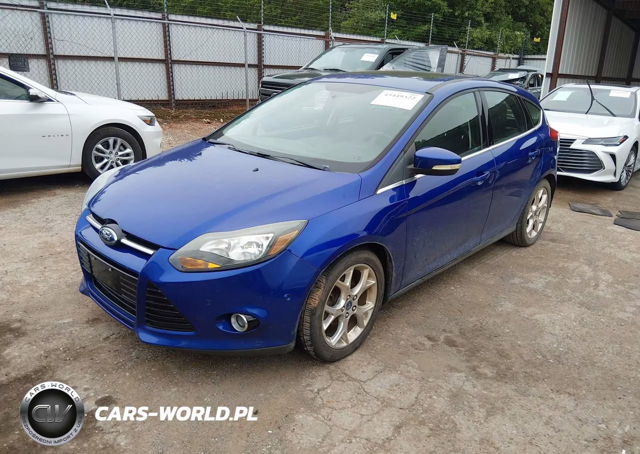 2013 Ford Focus Titanium VIN:1FADP3N29DL131642 - 2