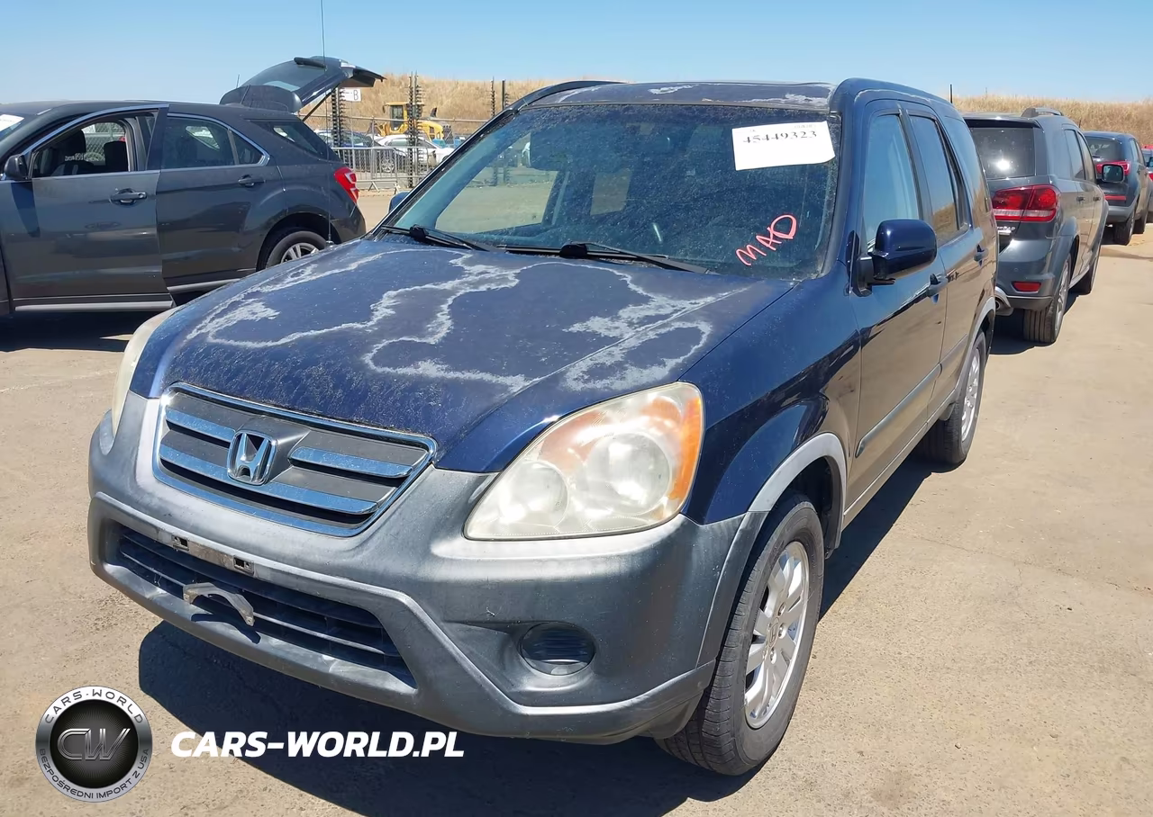 2006 Honda Cr-V Ex VIN:JHLRD78826C062475 - 2