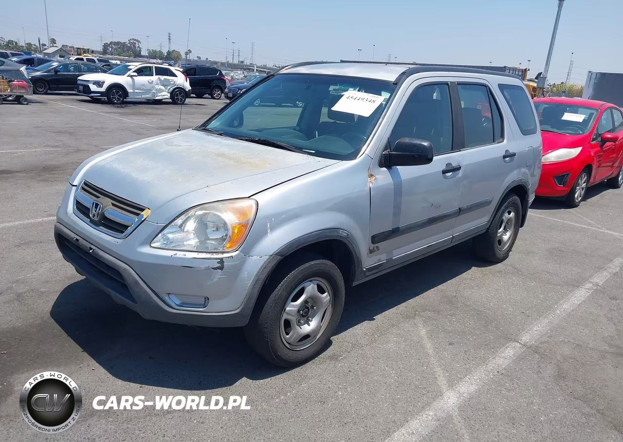 2002 Honda Cr-V Lx VIN:JHLRD68462C020022 - 2