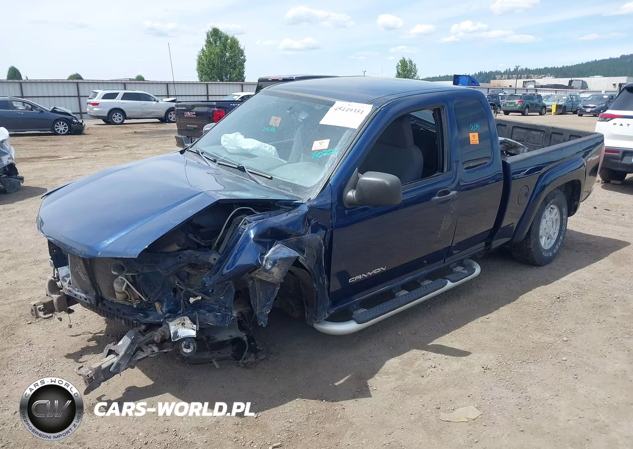 2004 GMC Canyon Sle VIN:1GTDT196348204062 - 2