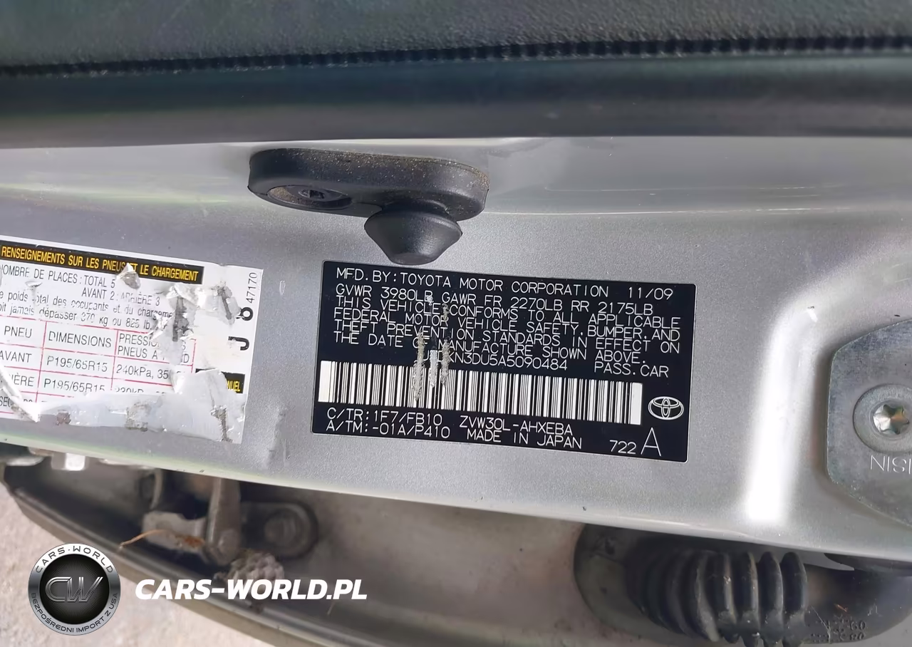 2010 Toyota Prius Iii VIN:JTDKN3DU5A5090484 - 9