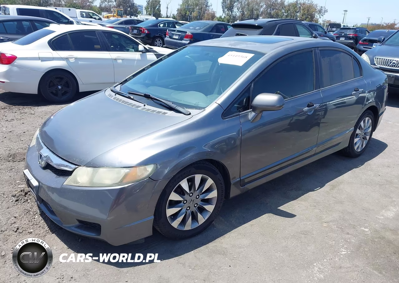 2009 Honda Civic Ex VIN:2HGFA16859H340667 - 2