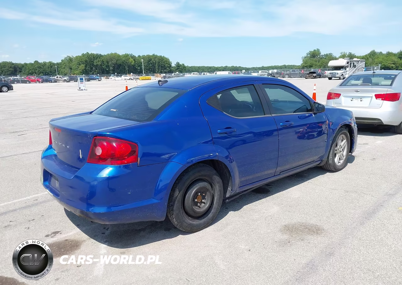 2013 Dodge Avenger Se VIN:1C3CDZAB3DN710349 - 4