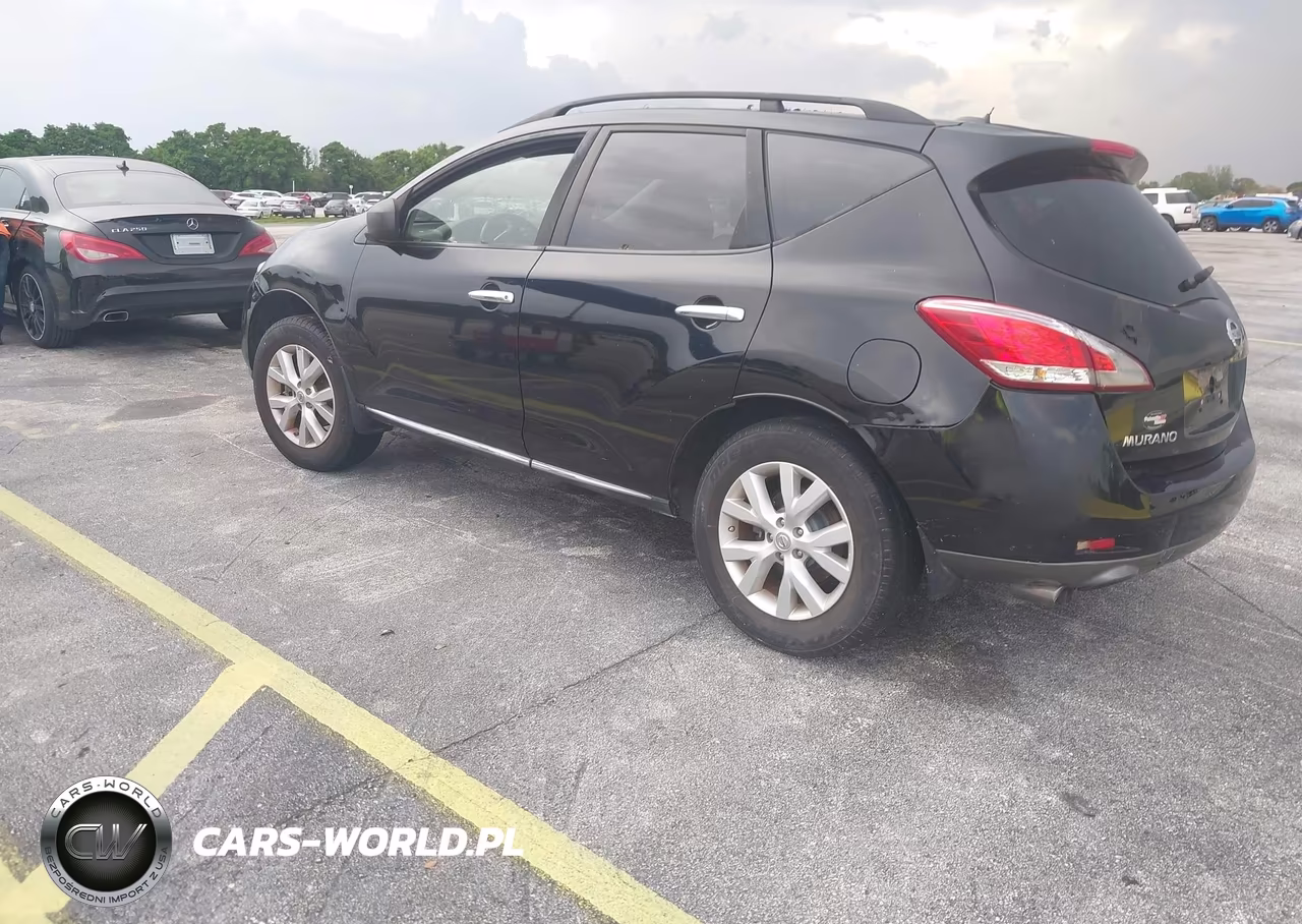 2014 Nissan Murano Sl VIN:JN8AZ1MU2EW405010 - 3