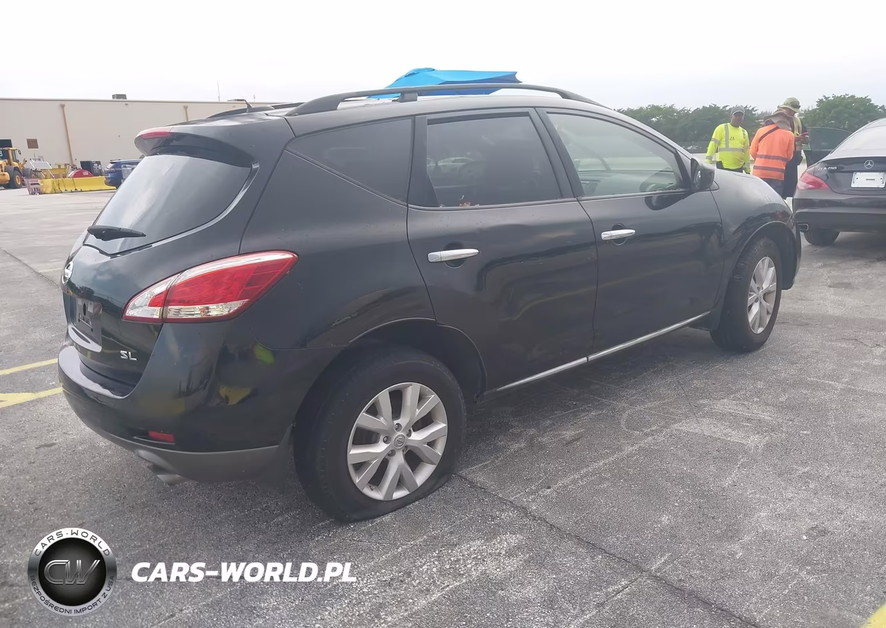 2014 Nissan Murano Sl VIN:JN8AZ1MU2EW405010 - 4