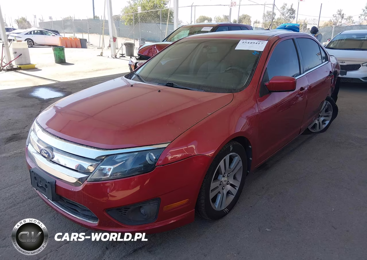 2010 Ford Fusion Se VIN:3FAHP0HA9AR374089 - 2