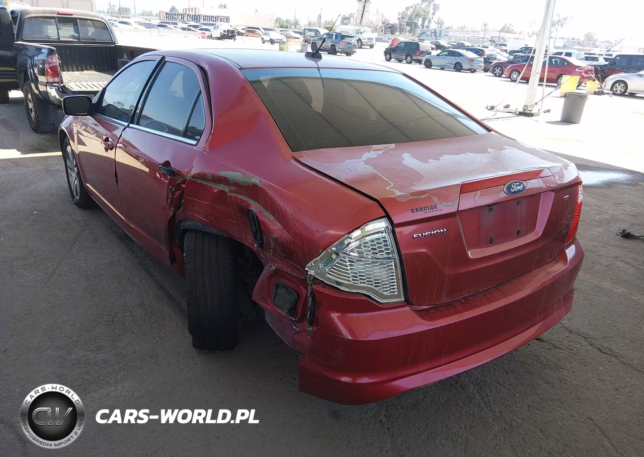 2010 Ford Fusion Se VIN:3FAHP0HA9AR374089 - 3