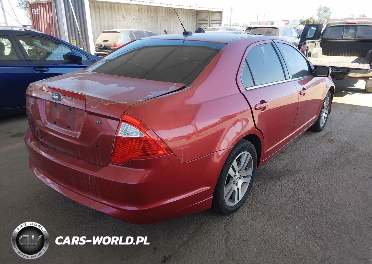 2010 Ford Fusion Se VIN:3FAHP0HA9AR374089 - 4