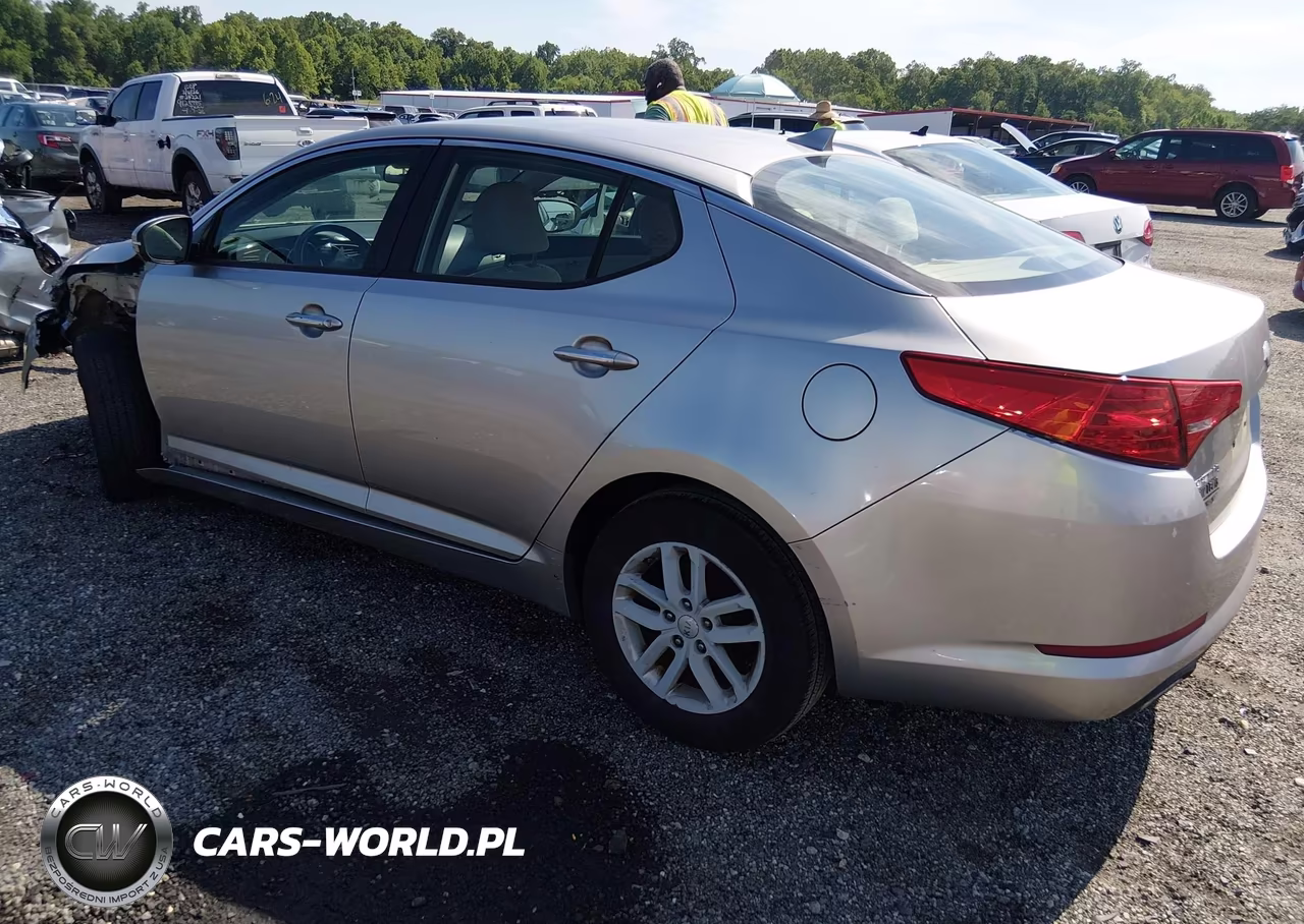 2013 Kia Optima Lx VIN:KNAGM4A73D5372928 - 3