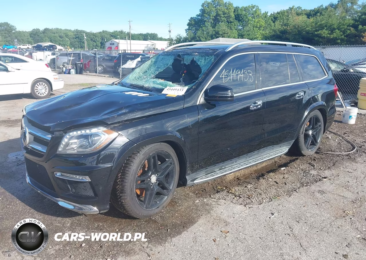 2015 Mercedes-Benz Gl 550 4Matic VIN:4JGDF7DE3FA531545 - 2