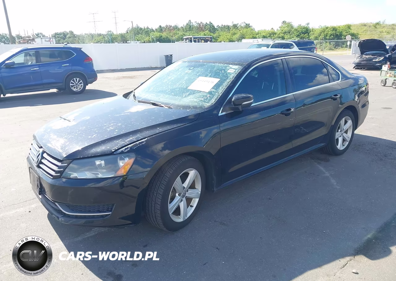 2013 Volkswagen Passat 2.5L Se VIN:1VWBH7A38DC026012 - 2