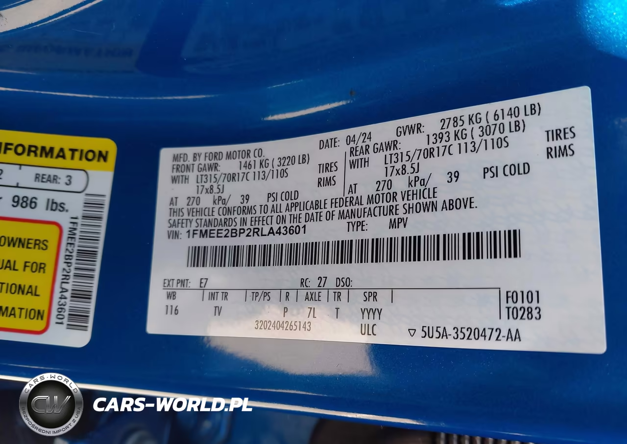 2024 Ford Bronco Wildtrak VIN:1FMEE2BP2RLA43601 - 9