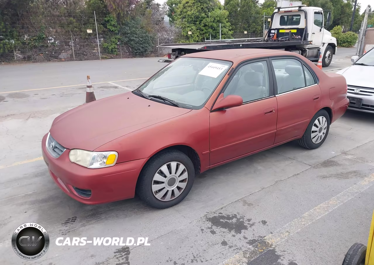 2001 Toyota Corolla Le VIN:1NXBR12E81Z458744 - 2