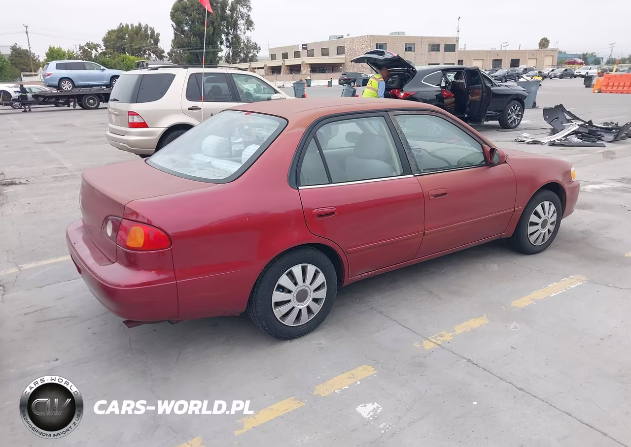 2001 Toyota Corolla Le VIN:1NXBR12E81Z458744 - 4