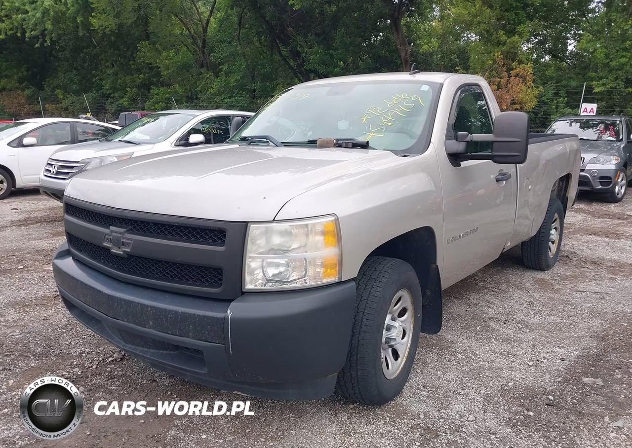 2008 Chevrolet Silverado 1500 Work Truck VIN:1GCEC14X98Z101281 - 2