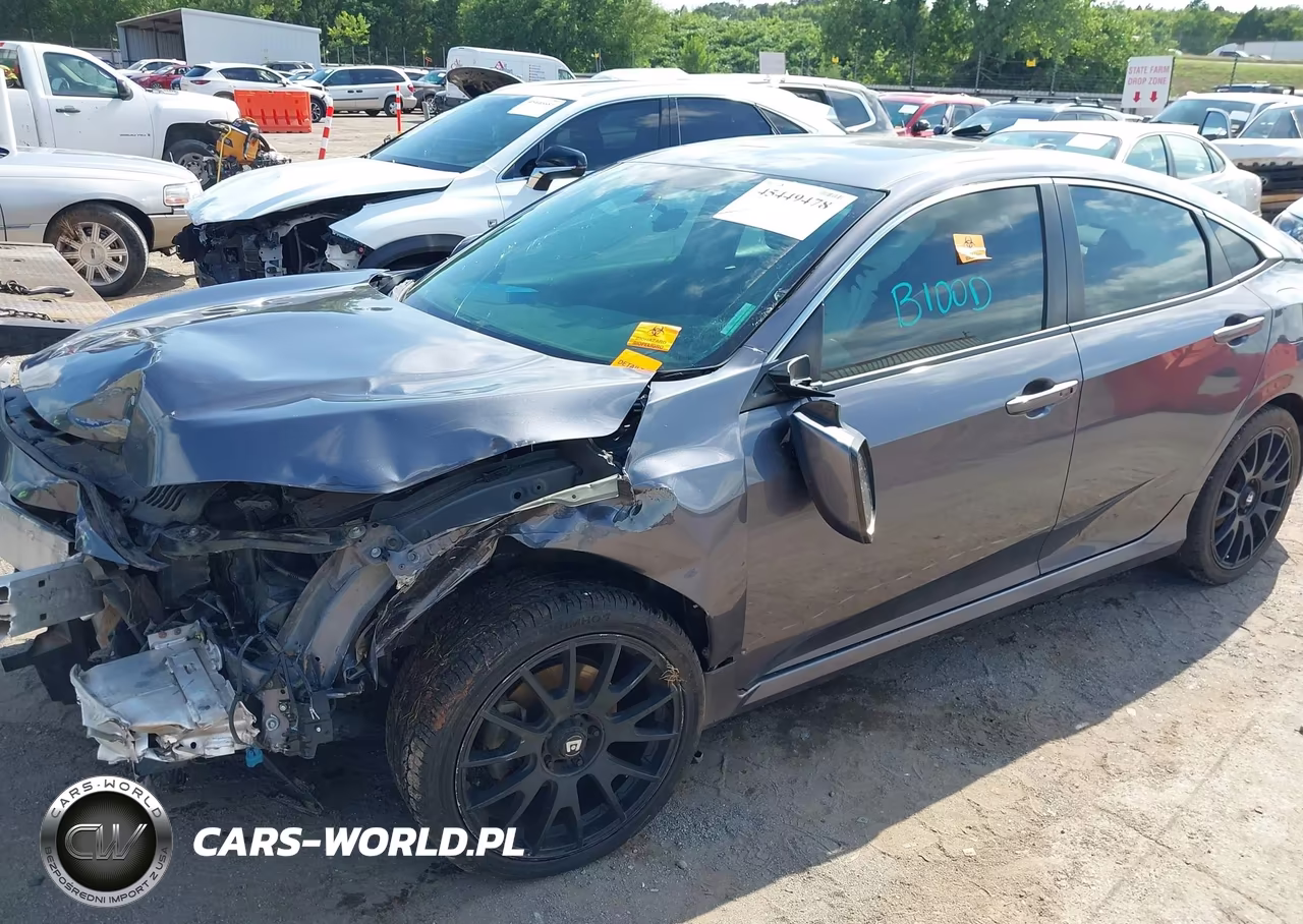 2018 Honda Civic Ex VIN:2HGFC2F74JH571233 - 14