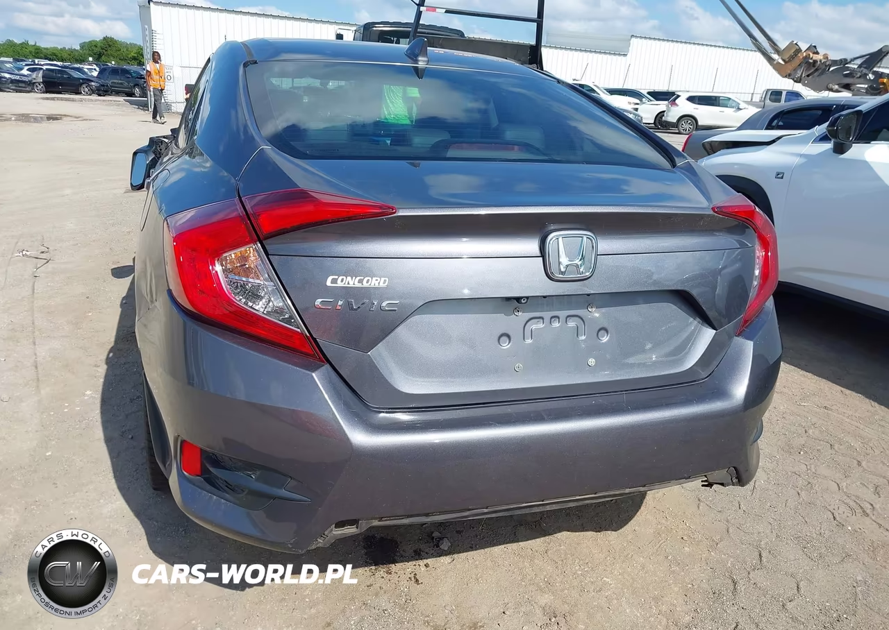 2018 Honda Civic Ex VIN:2HGFC2F74JH571233 - 16