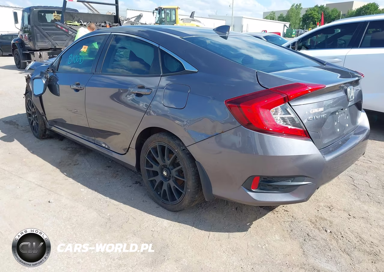 2018 Honda Civic Ex VIN:2HGFC2F74JH571233 - 3