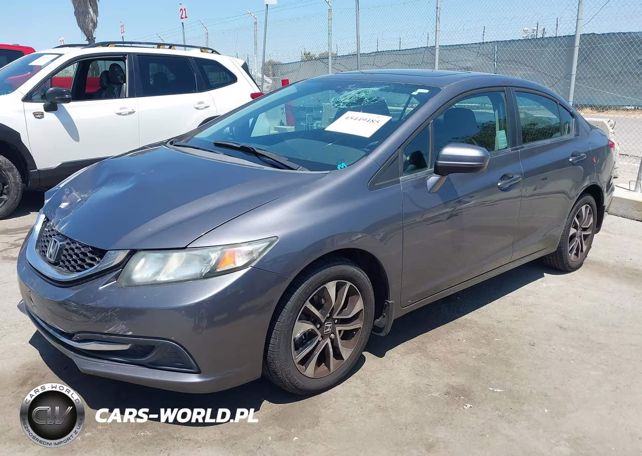 2015 Honda Civic Ex VIN:2HGFB2F85FH566755 - 2