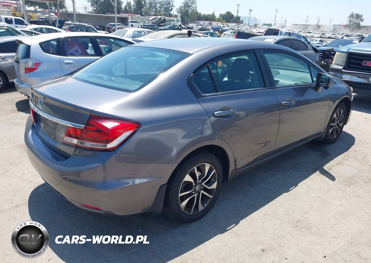 2015 Honda Civic Ex VIN:2HGFB2F85FH566755 - 4