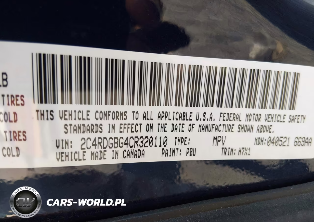2012 Dodge Grand Caravan Se-Avp VIN:2C4RDGBG4CR320110 - 9