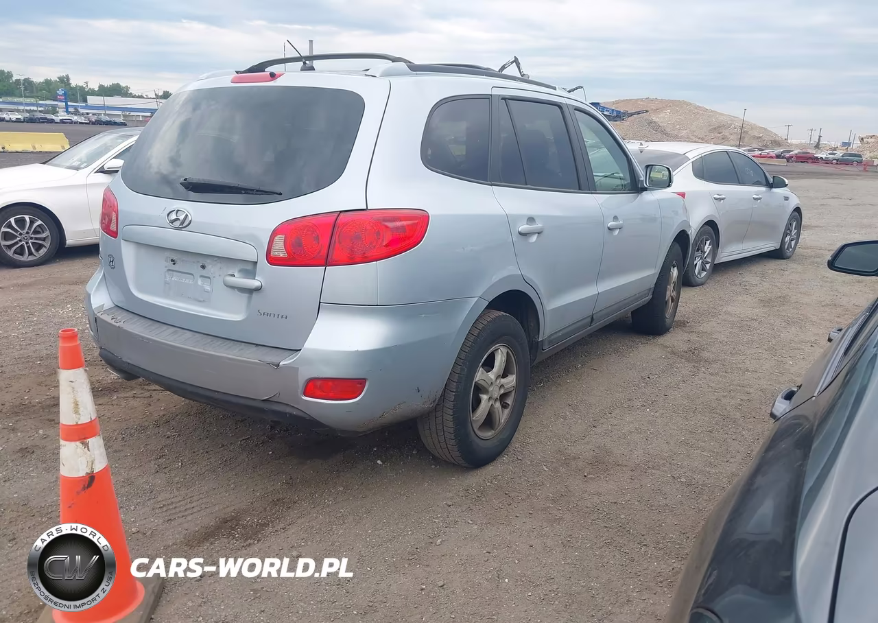 2007 Hyundai Santa Fe Gls VIN:5NMSG13D67H037346 - 4