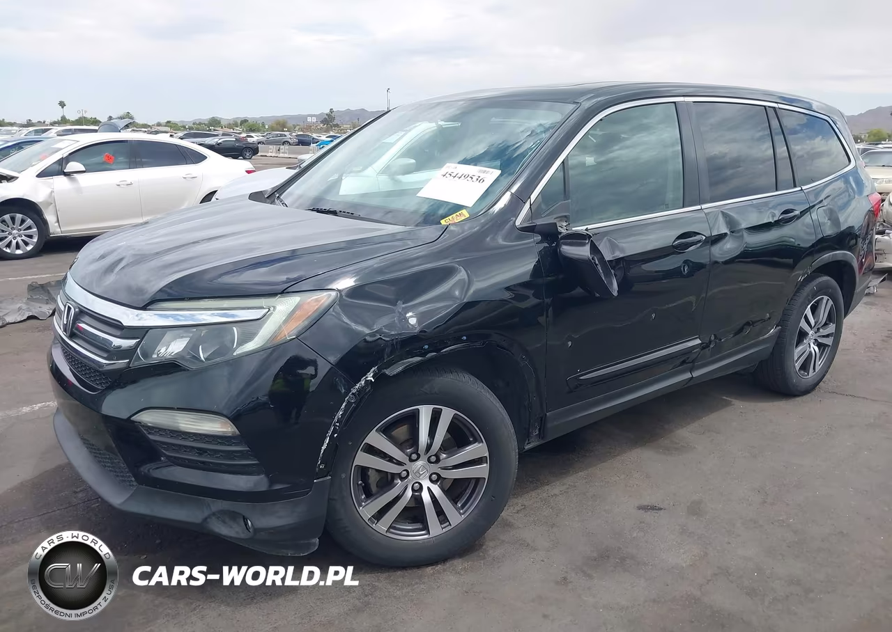 2017 Honda Pilot Ex-L VIN:5FNYF5H55HB038691 - 2