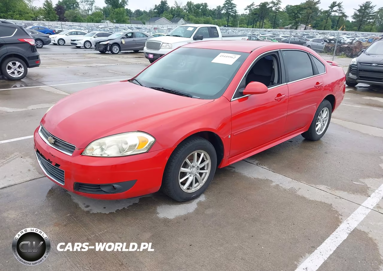 2010 Chevrolet Impala Lt VIN:2G1WB5EKXA1189816 - 2