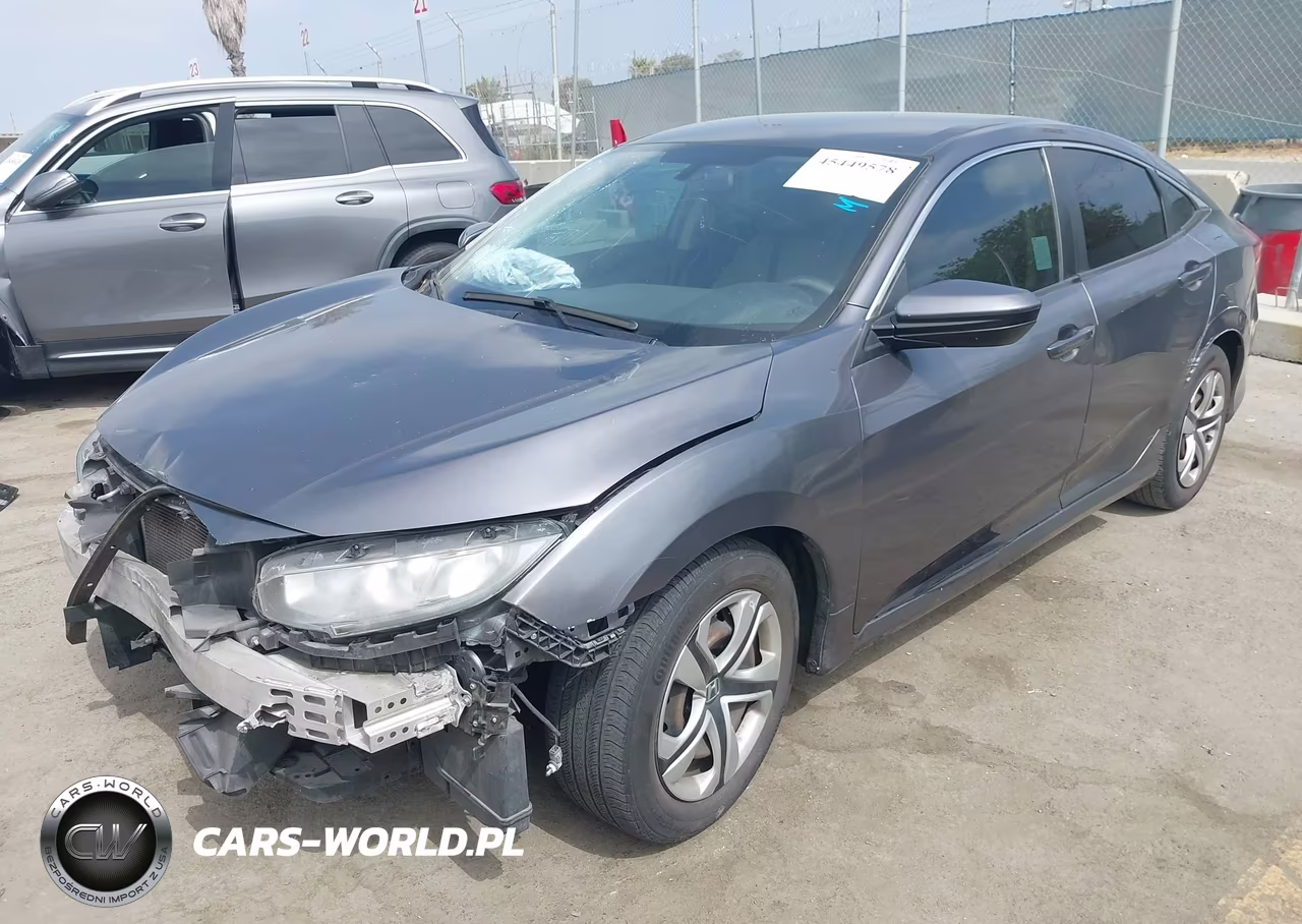 2017 Honda Civic Lx VIN:19XFC2F56HE218981 - 2
