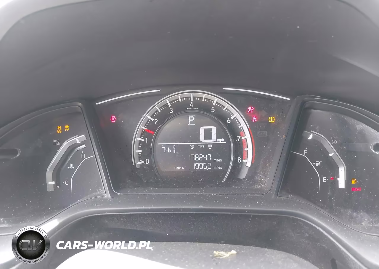 2017 Honda Civic Lx VIN:19XFC2F56HE218981 - 7