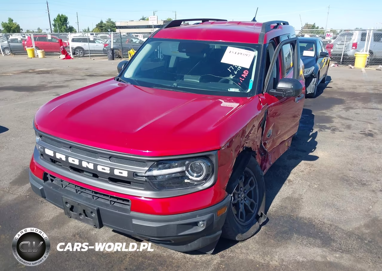 2021 Ford Bronco Sport Big Bend VIN:3FMCR9B66MRA95464 - 2