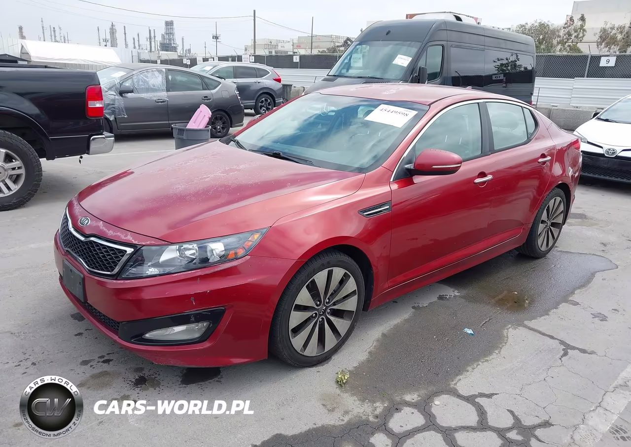 2011 Kia Optima Sx VIN:KNAGR4A69B5086068 - 2
