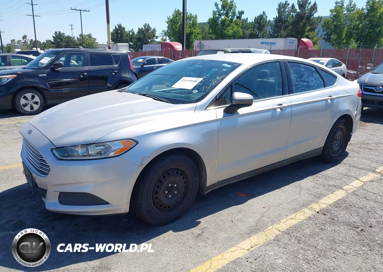 2013 Ford Fusion S VIN:3FA6P0G79DR237820 - 2