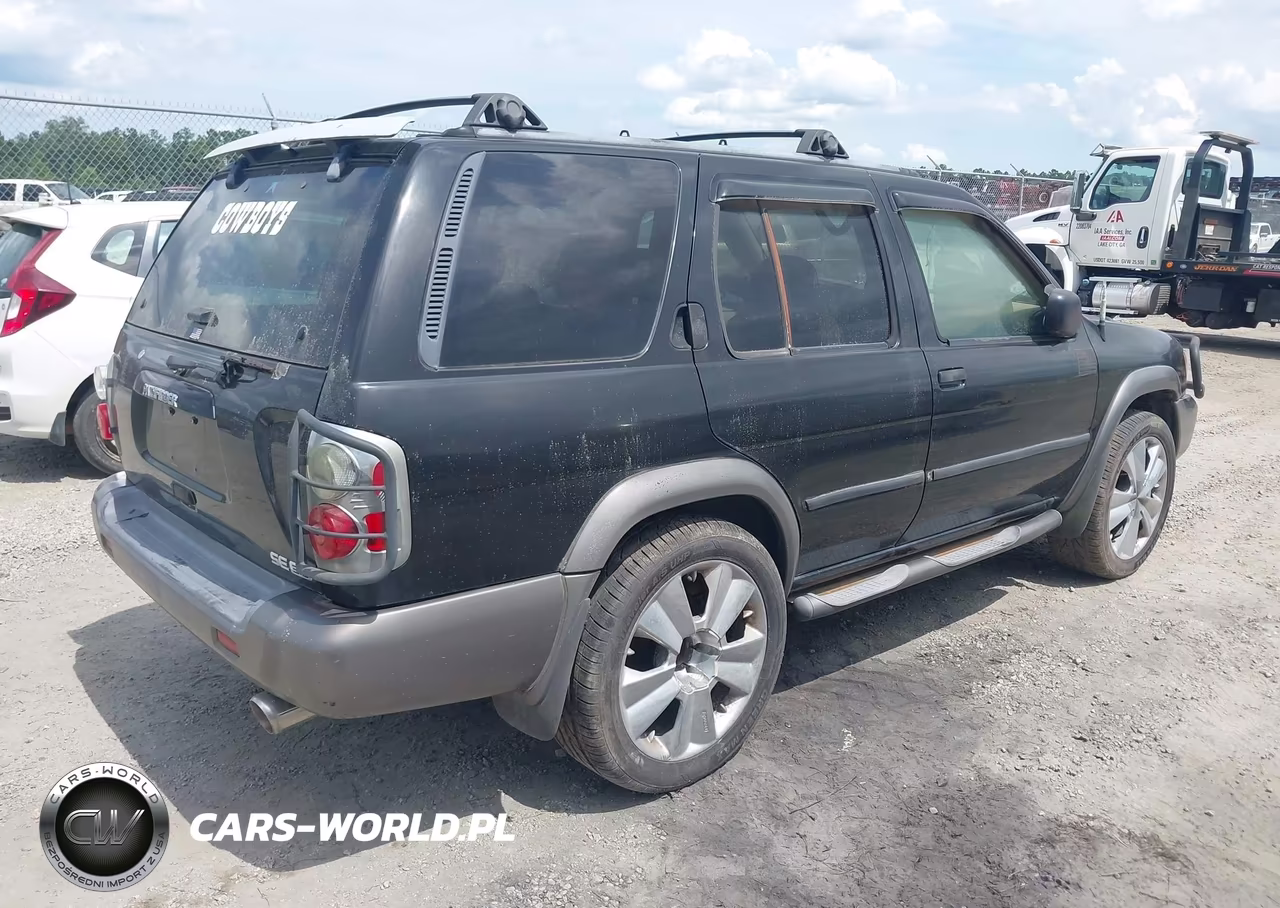 2001 Nissan Pathfinder Se VIN:JN8DR07X91W500526 - 4