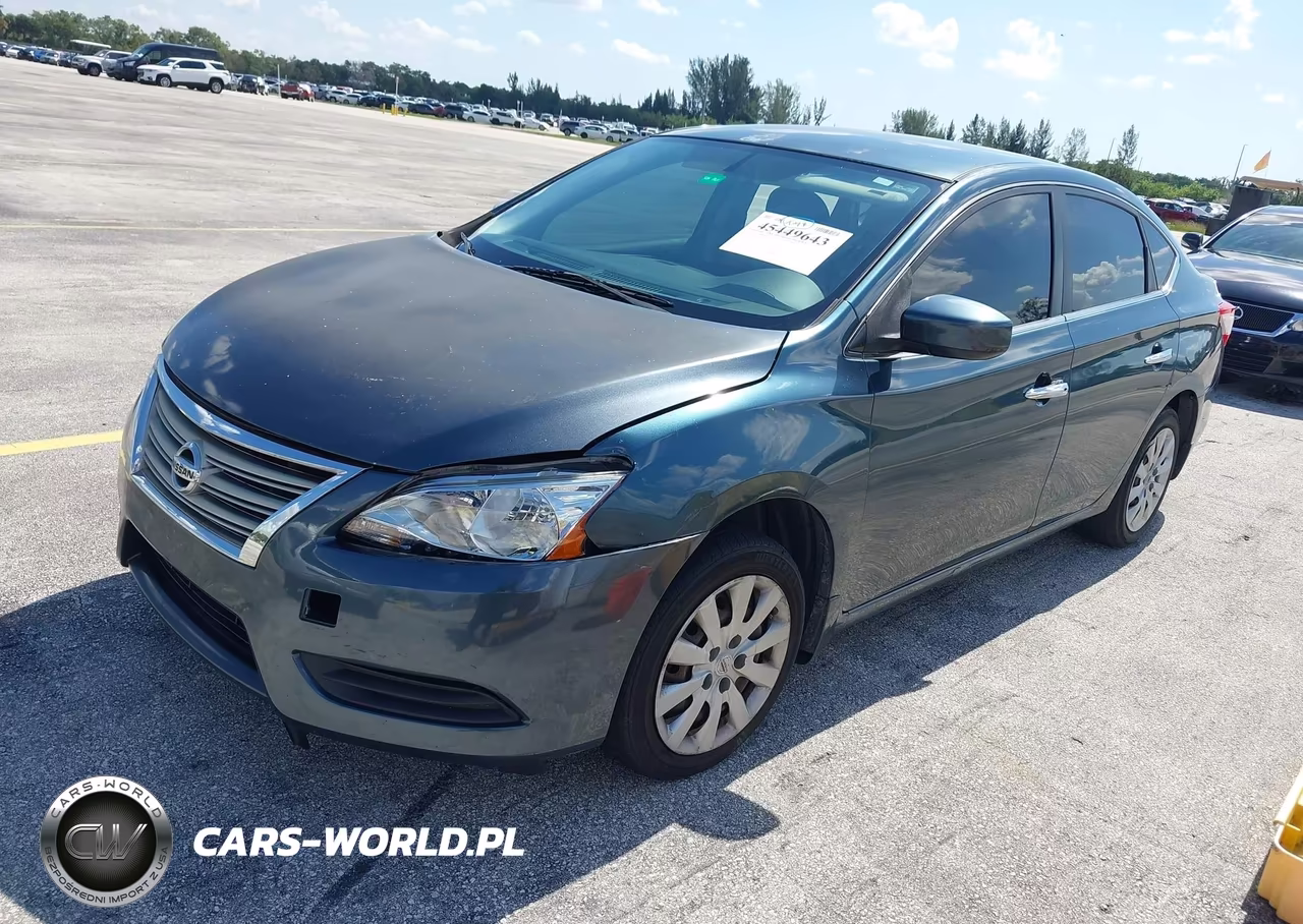 2015 Nissan Sentra Sv VIN:3N1AB7AP2FY340657 - 2