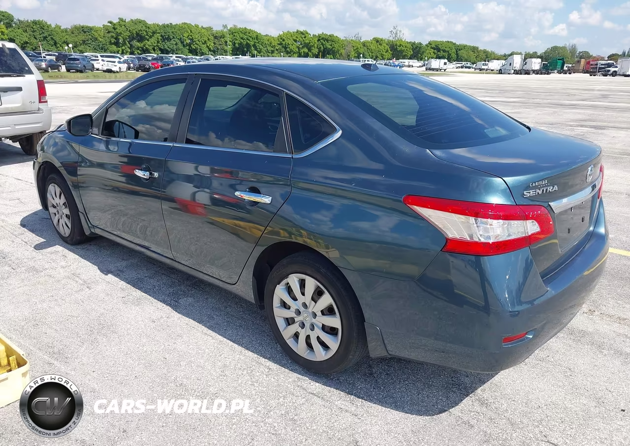 2015 Nissan Sentra Sv VIN:3N1AB7AP2FY340657 - 3