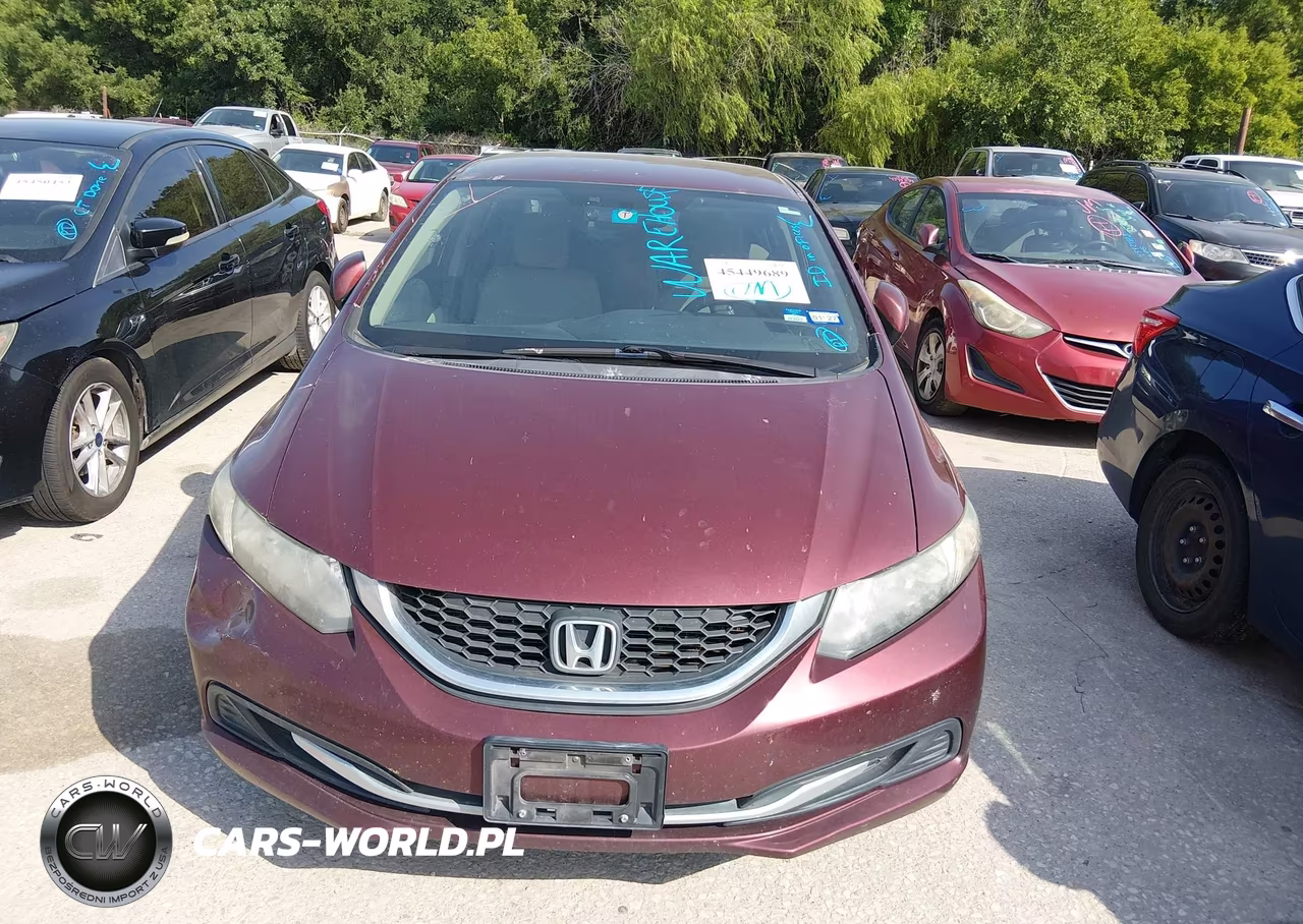2013 Honda Civic Lx VIN:2HGFB2F52DH510453 - 12