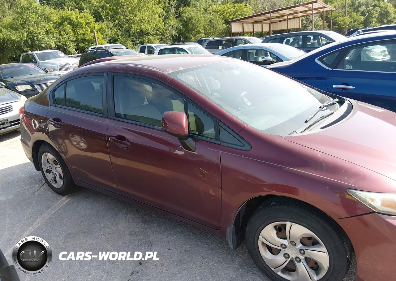 2013 Honda Civic Lx VIN:2HGFB2F52DH510453 - 13