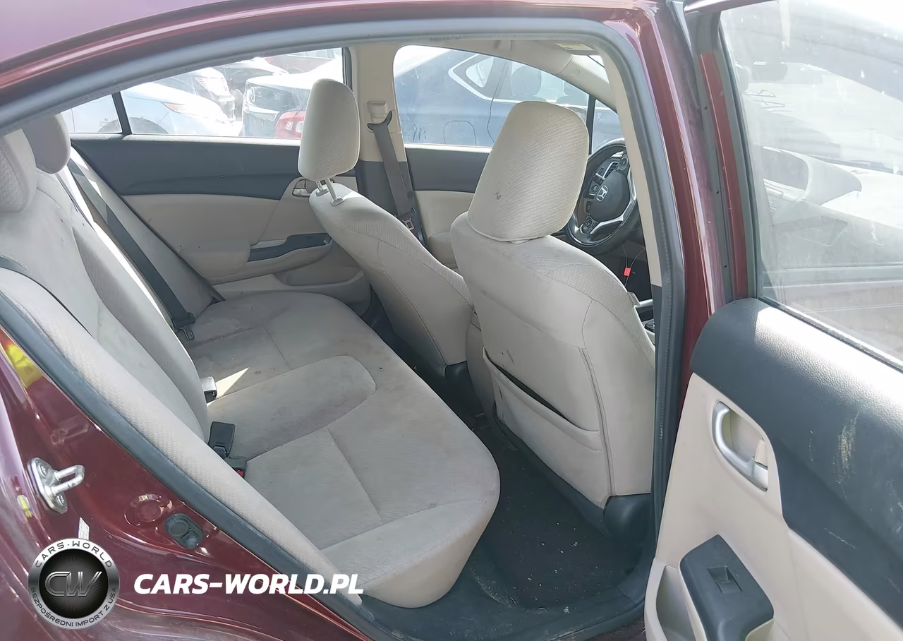 2013 Honda Civic Lx VIN:2HGFB2F52DH510453 - 8