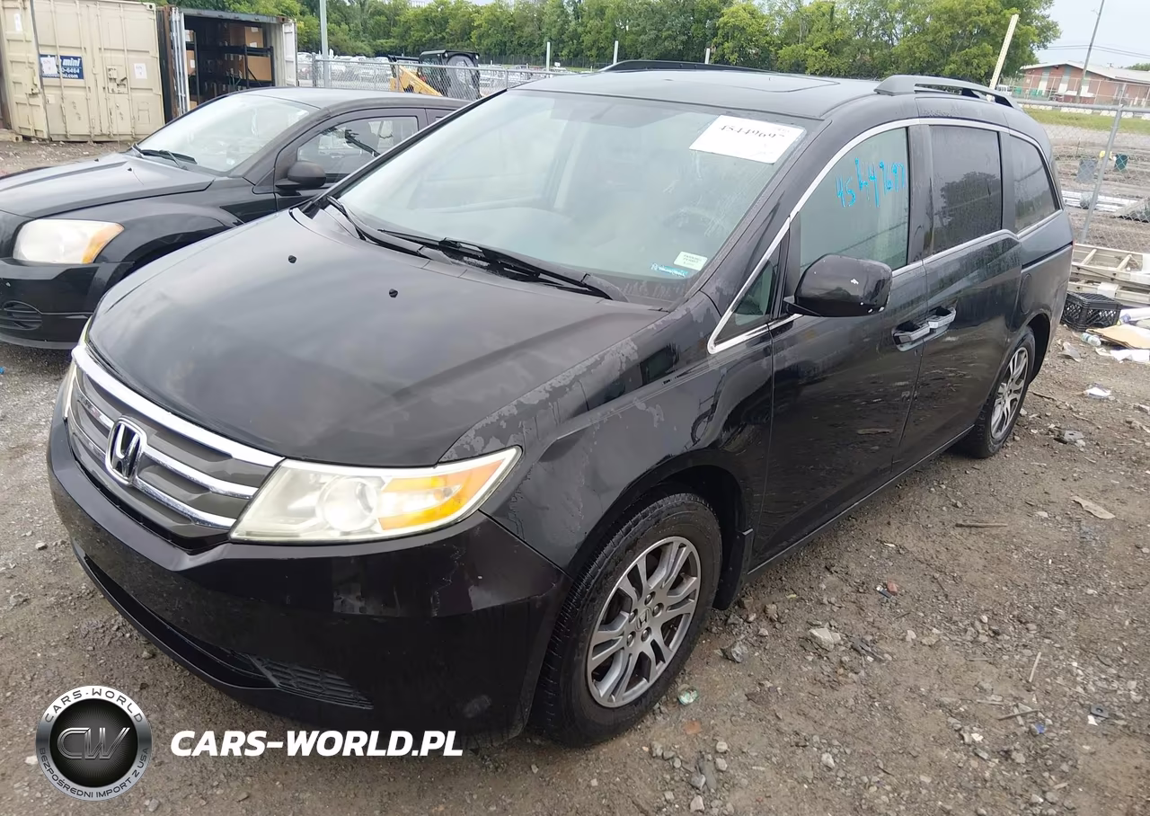 2012 Honda Odyssey Ex-L VIN:5FNRL5H60CB075842 - 2