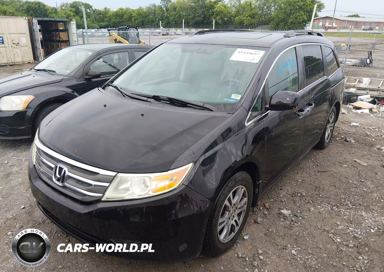 2012 Honda Odyssey Ex-L VIN:5FNRL5H60CB075842 - 6