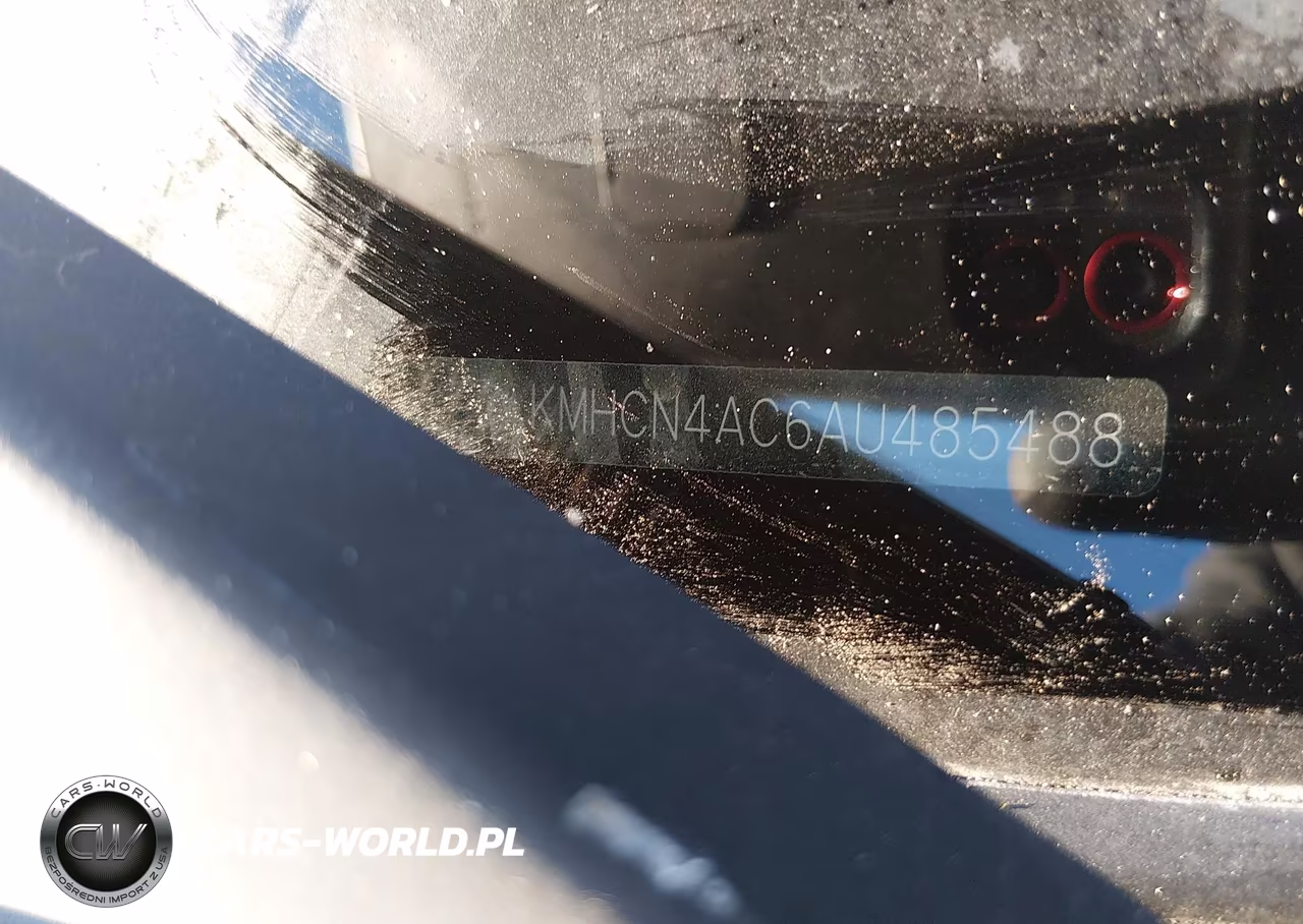 2010 Hyundai Accent Gls VIN:KMHCN4AC6AU485488 - 11