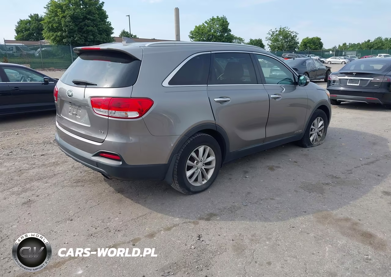 2016 Kia Sorento 3.3L Lx VIN:5XYPGDA51GG172053 - 4
