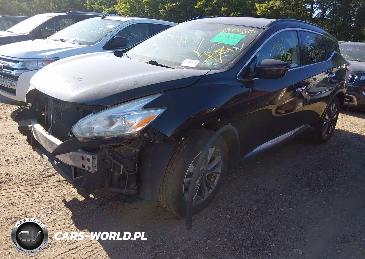 2017 Nissan Murano Sv VIN:5N1AZ2MH0HN113334 - 2