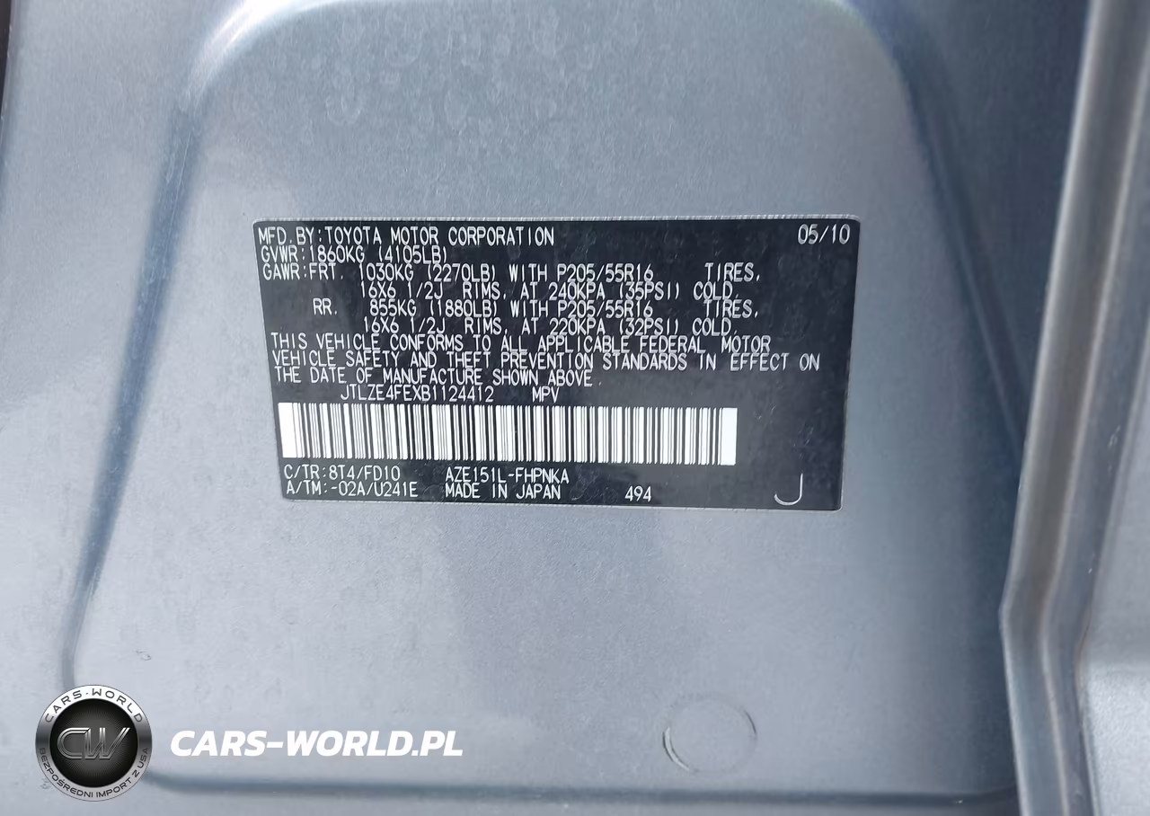 2011 Scion Xb VIN:JTLZE4FEXB1124412 - 9