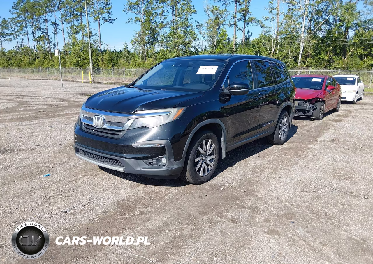 2019 Honda Pilot Ex-L VIN:5FNYF5H40KB017035 - 2