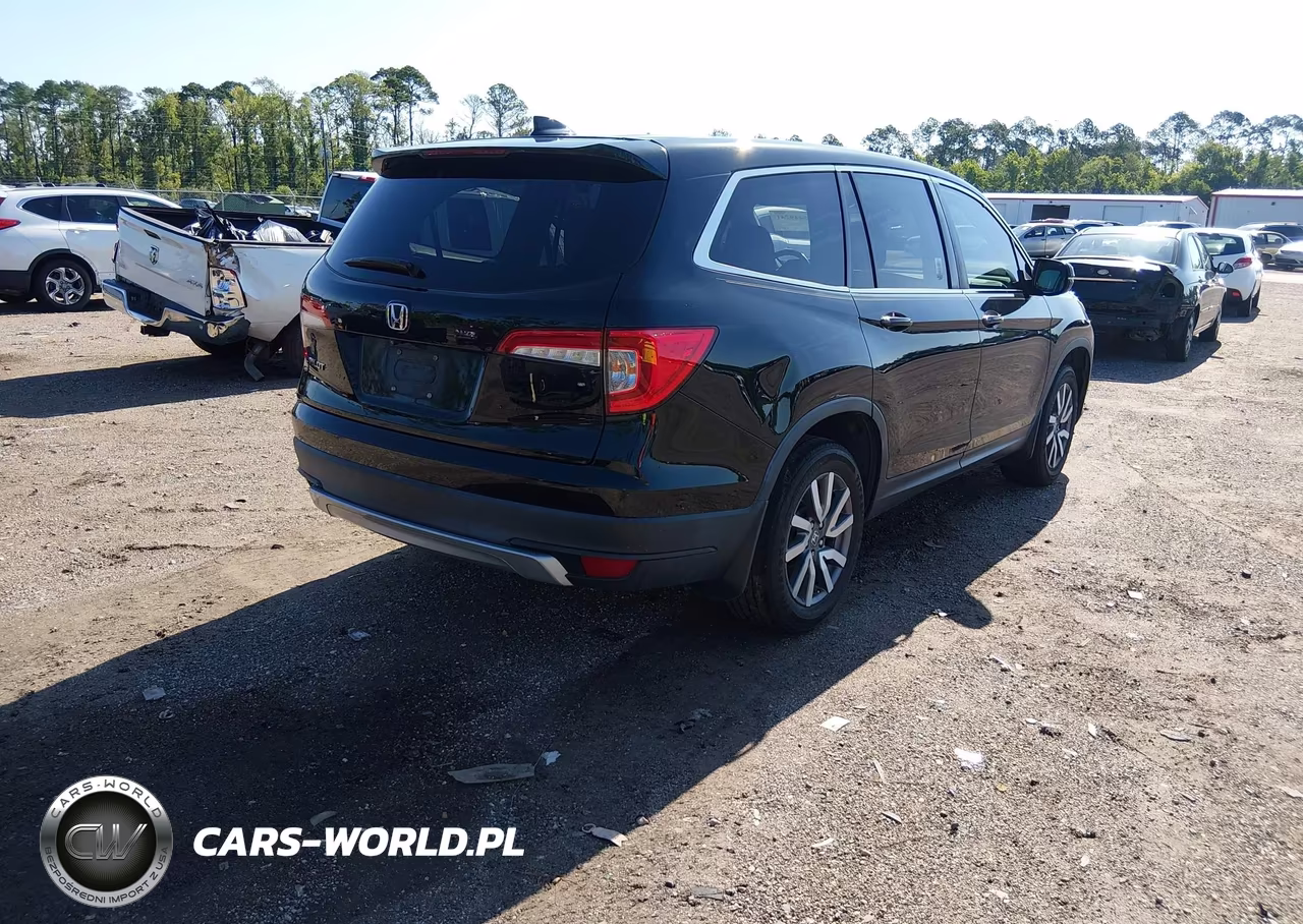 2019 Honda Pilot Ex-L VIN:5FNYF5H40KB017035 - 4